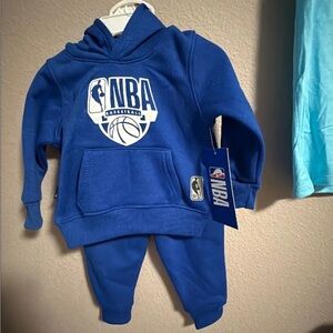 NBA Royal Blue Hoodie and Jogger Set